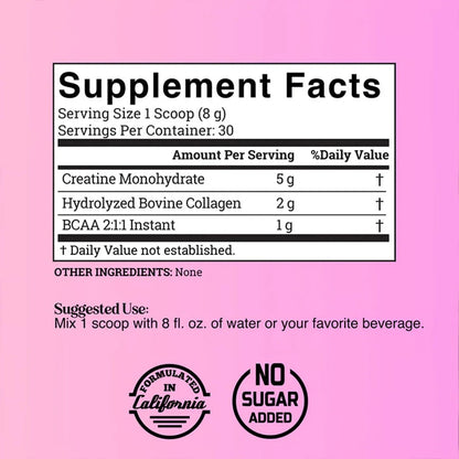 CREATINA OLD SCHOOL FOR WOMEN || IMPORTADO USA