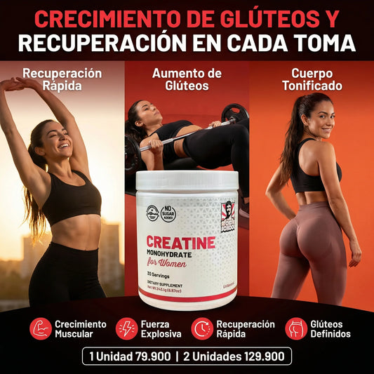 CREATINE OLD SCHOOL FOR WOMEN || IMPORTADA USA
